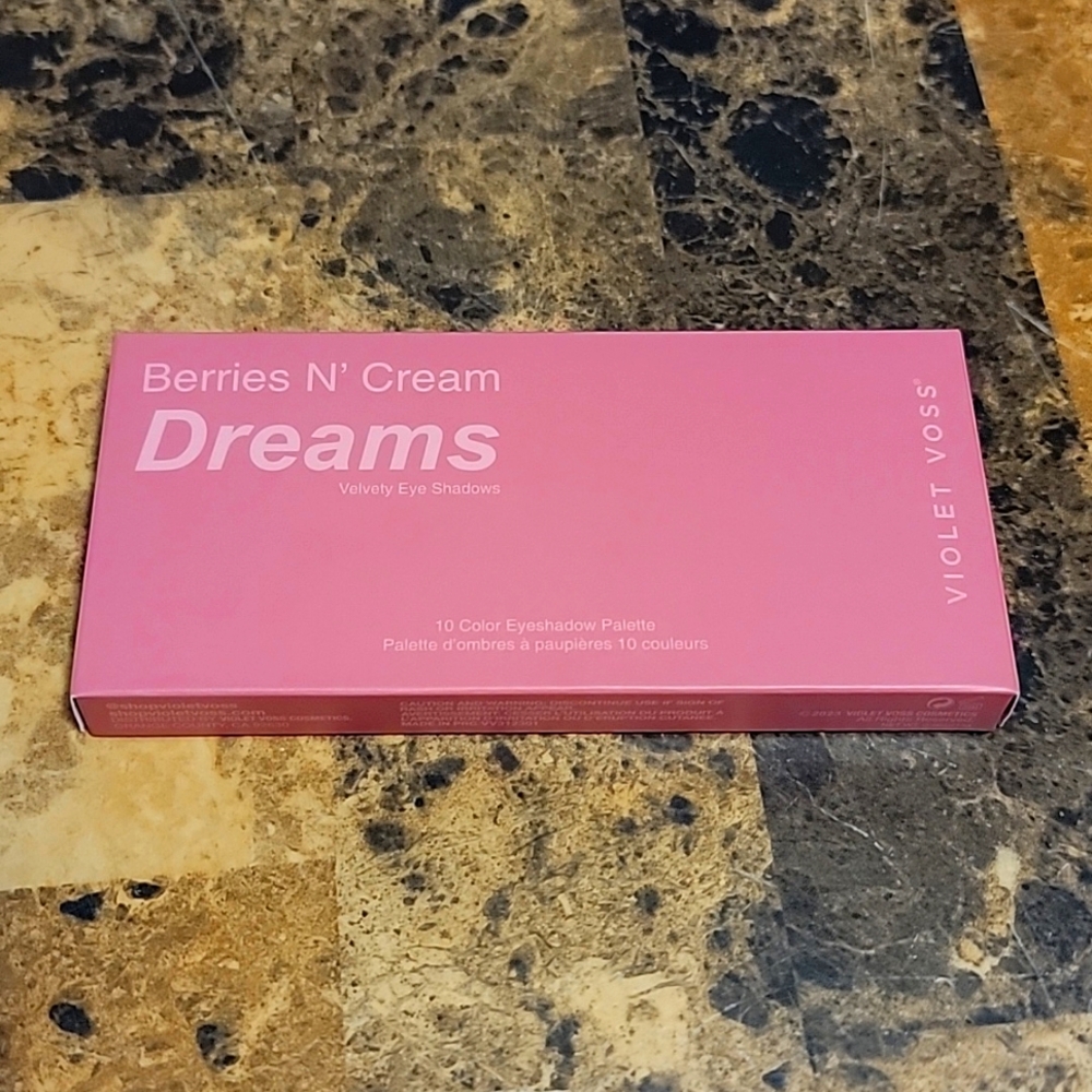 Violet Voss Berries N' Cream Dreams Eyeshadow Palette